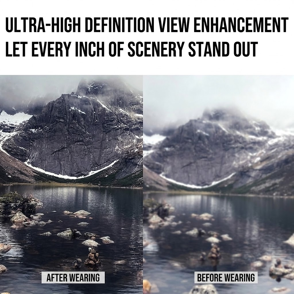 Lens clarity comparison for sport optical eyewear